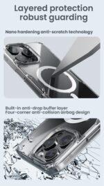 Калъф от Nillkin Nature TPU PRO Magnetic Cover за Apple iPhone 16 Pro Max Transparent - Image 7