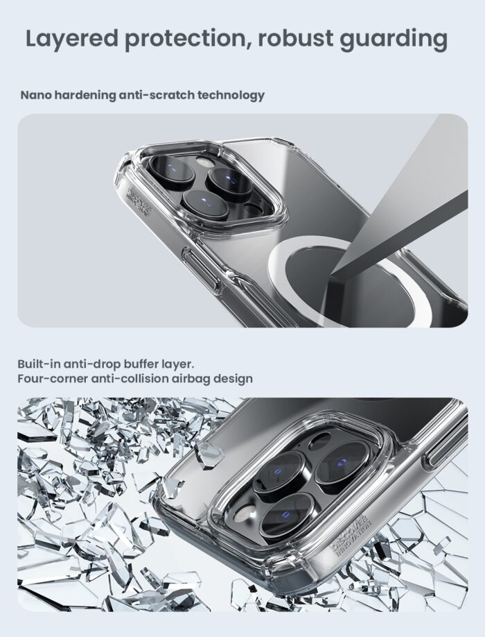 Калъф от Nillkin Nature TPU PRO Magnetic Cover за Apple iPhone 16 Pro Transparent - Image 7