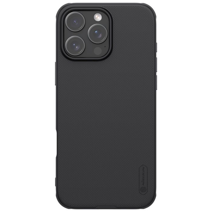 Калъф от Nillkin Super Frosted PRO Magnetic Back Cover за Apple iPhone 16 Pro Black - Image 1