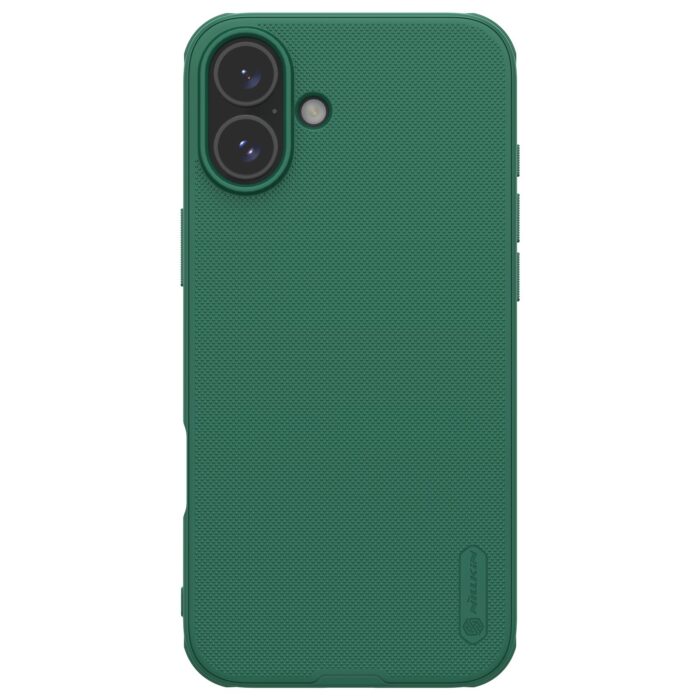 Калъф от Nillkin Super Frosted PRO Back Cover for Apple iPhone 16 Dark Green - Image 1