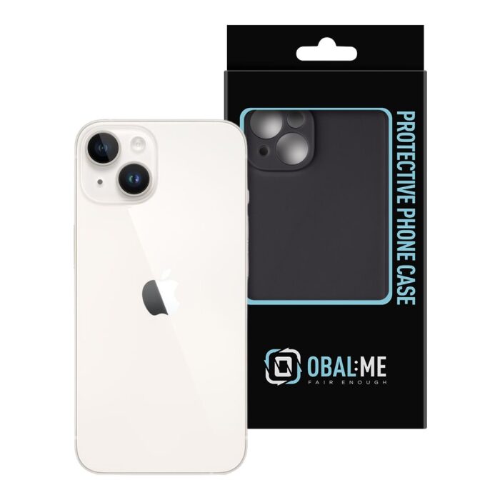 Калъф от OBALME Matte TPU Case for Apple iPhone 14 Black - Image 2
