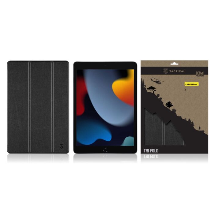Калъф от  Tactical Book Tri Fold Case за  iPad 10.2 2019/2020/2021 Black - Image 3