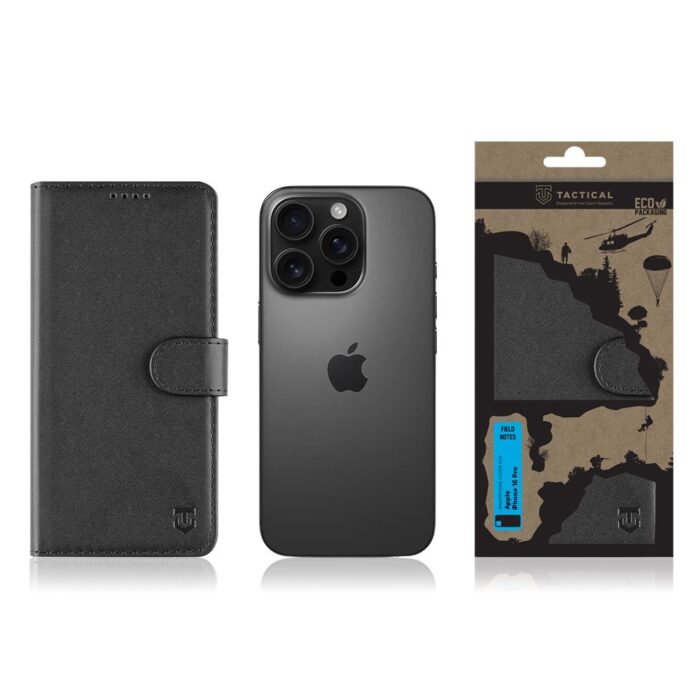 Калъф от Tactical Field Notes за Apple iPhone 16 Pro Black - Image 3