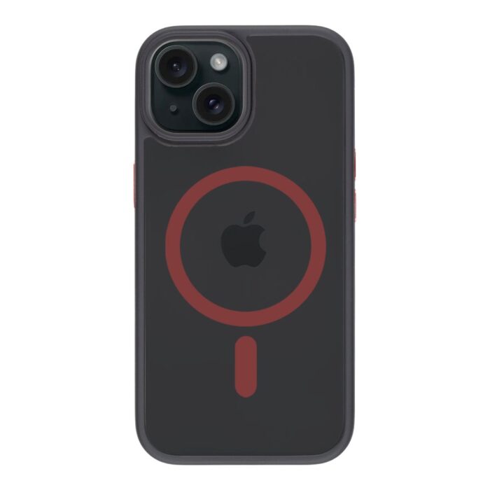 Tactical MagForce Hyperstealth 2.0 Cover for iPhone 15 Black/Red - Image 1
