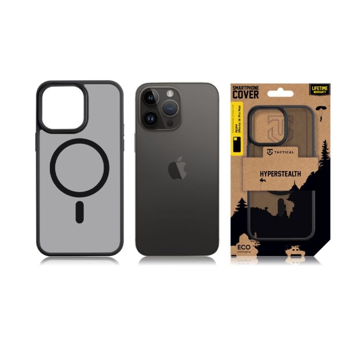 Калуф Калъф MagForce Hyperstealth Cover for iPhone 14 Pro Max Asphalt - Image 3