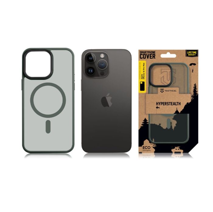 Калъф от Tactical MagForce Hyperstealth Cover за iPhone 14 Pro Max Forest Green - Image 3