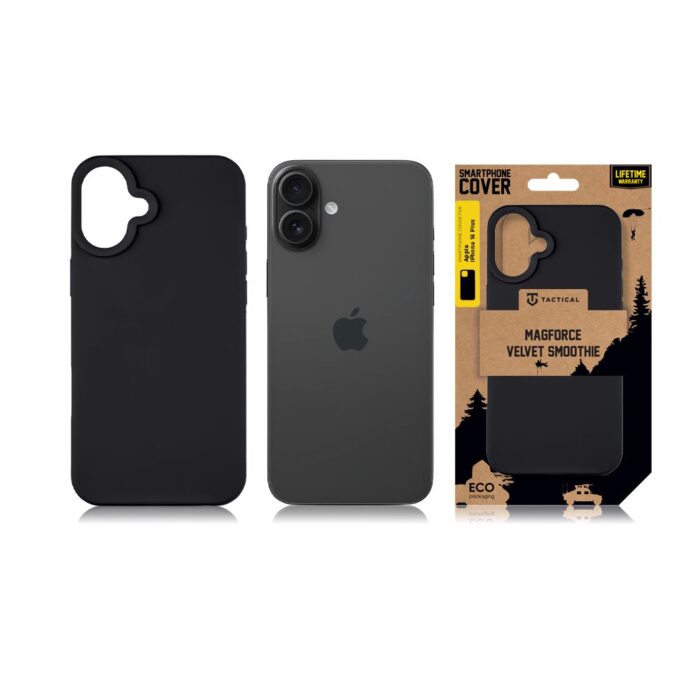 Калъф от Tactical MagForce Velvet Smoothie Cover за Apple iPhone 16 Plus Asphalt - Image 5