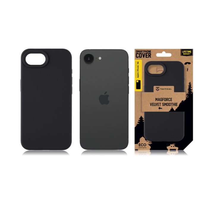 Калъф от 
Tactical MagForce Velvet Smoothie Cover за Apple iPhone 16e Asphalt - Image 5