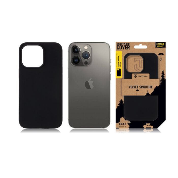 Калъф от Tactical Velvet Smoothie Cover за Apple iPhone 13 Pro Asphalt - Image 3