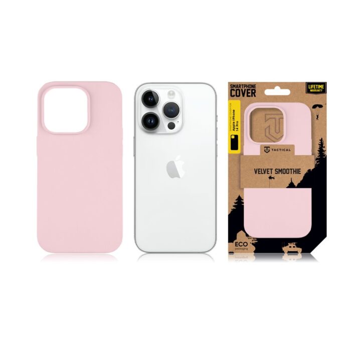 Калъф от Tactical Velvet Smoothie Cover for Apple iPhone 14 Pro Pink Panther - Image 3