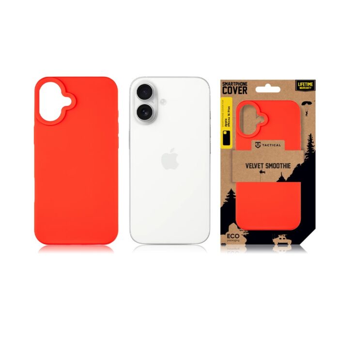 Калъф от Tactical Velvet Smoothie Cover for Apple iPhone 16 Plus Chilli - Image 4