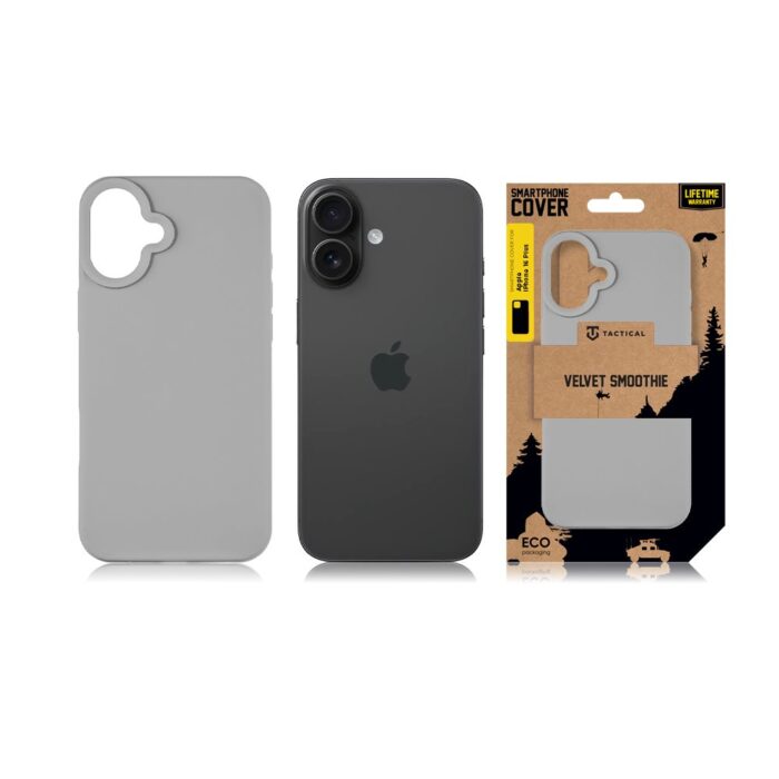 Калъф от Tactical Velvet Smoothie Cover за Apple iPhone 16 Plus Foggy - Image 4