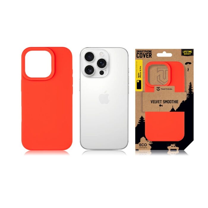 Калъф от Tactical Velvet Smoothie Cover за Apple iPhone 16 Pro Chilli - Image 4