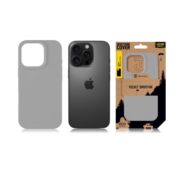 Калъф от Tactical Velvet Smoothie Cover за Apple iPhone 16 Pro Foggy - Image 4
