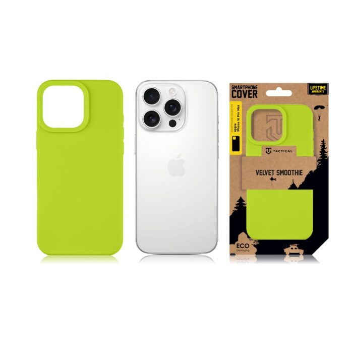 Калъф от Tactical Velvet Smoothie Cover за Apple iPhone 16 Pro Max Avocado - Image 4