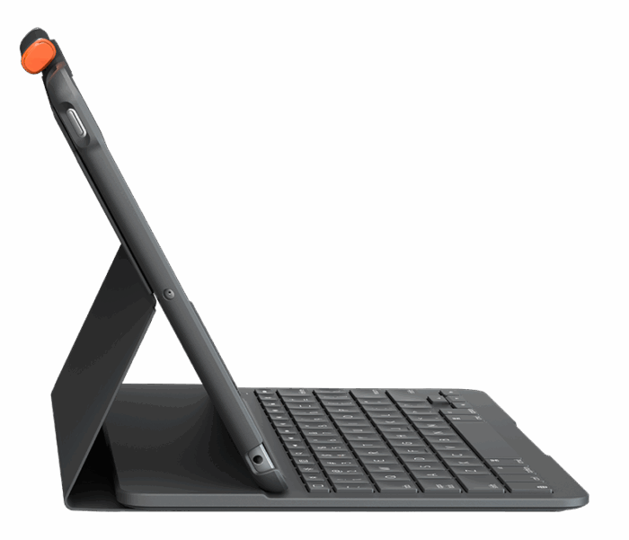Калъф Logitech Slim Folio за iPad 10.2 inch (7th gen) - Black (UK) - Image 2