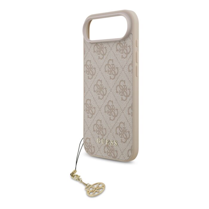 Калъф от 
Guess 4G Charm Case за iPhone 17 Air Tone on Tone Pink - Image 4