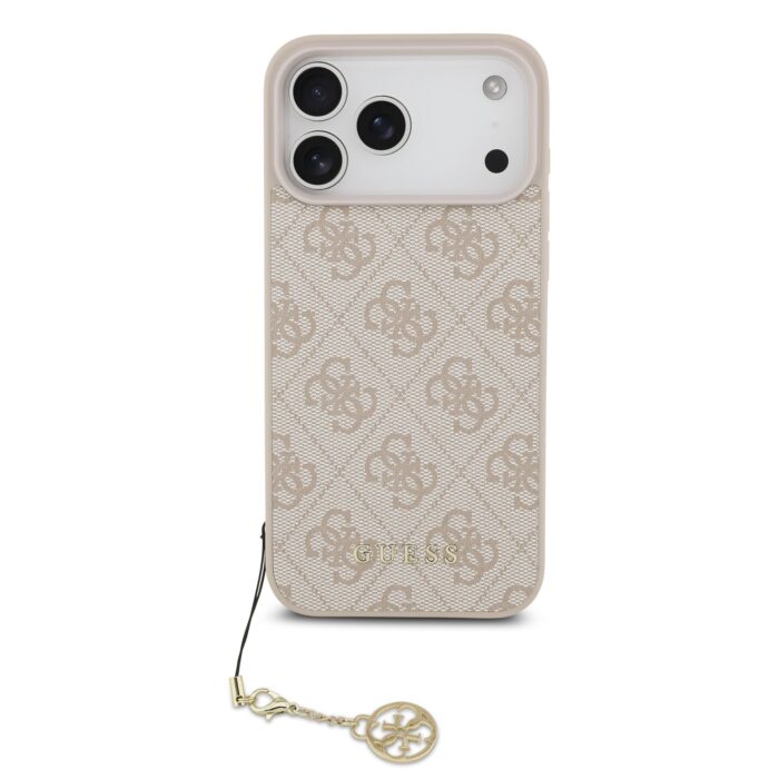 Калъф от 
Guess 4G Charm Case за iPhone 17 Pro Max Tone on Tone Pink - Image 2