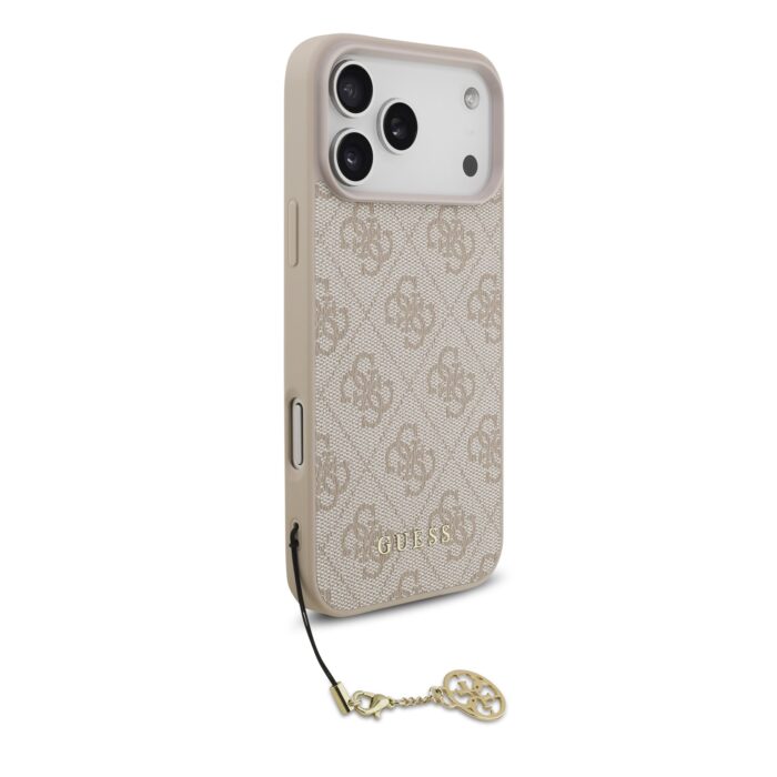 Калъф от 
Guess 4G Charm Case за iPhone 17 Pro Max Tone on Tone Pink - Image 3