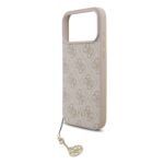 Калъф от 
Guess 4G Charm Case за iPhone 17 Pro Max Tone on Tone Pink - Image 4