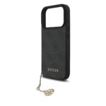 Калъф от
Guess 4G Charm Case за iPhone 17 Pro Tone on Tone Grey - Image 4