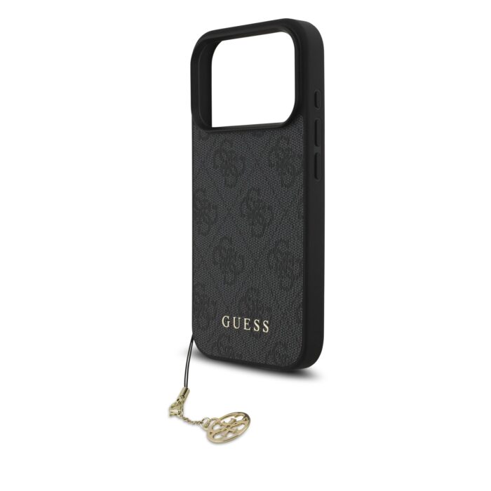 Калъф от
Guess 4G Charm Case за iPhone 17 Pro Tone on Tone Grey - Image 4