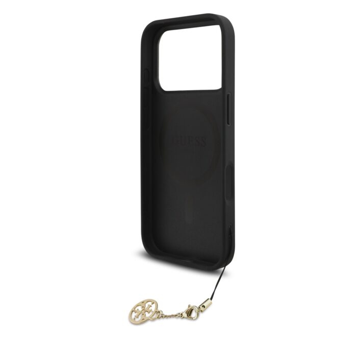 Калъф от
Guess 4G Charm Case за iPhone 17 Pro Tone on Tone Grey - Image 5