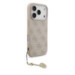 Калъф от 
Guess 4G Charm Case за iPhone 17 Pro Tone on Tone Pink - Image 3
