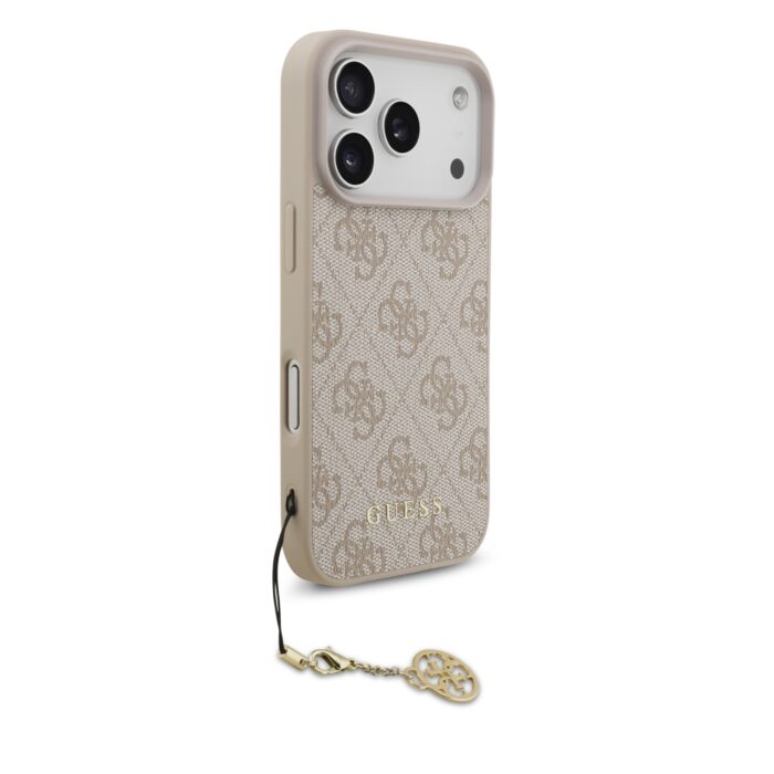 Калъф от 
Guess 4G Charm Case за iPhone 17 Pro Tone on Tone Pink - Image 3