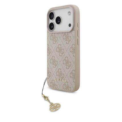 Калъф от
Guess 4G Charm Case за iPhone 17 Pro Tone on Tone Pink