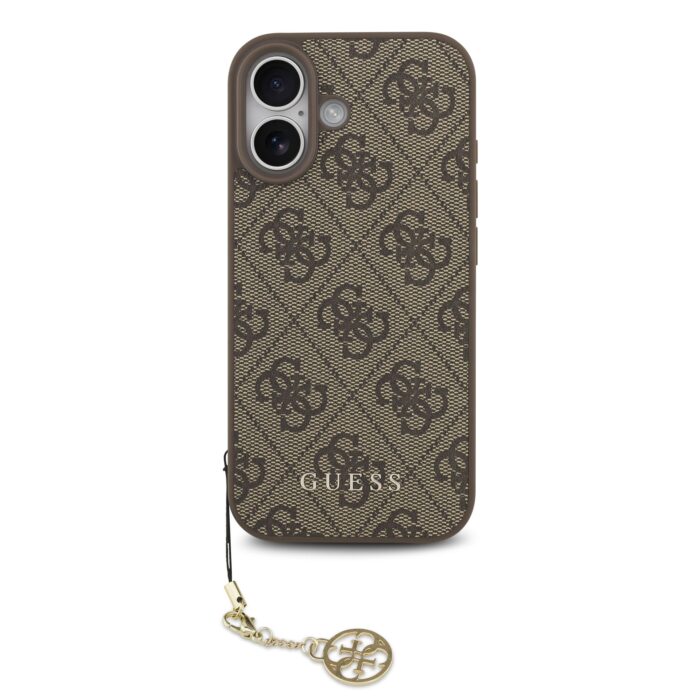 Калъф от 
Guess 4G Charm Case за iPhone 17 Tone on Tone Brown - Image 2