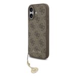 Калъф от 
Guess 4G Charm Case за iPhone 17 Tone on Tone Brown