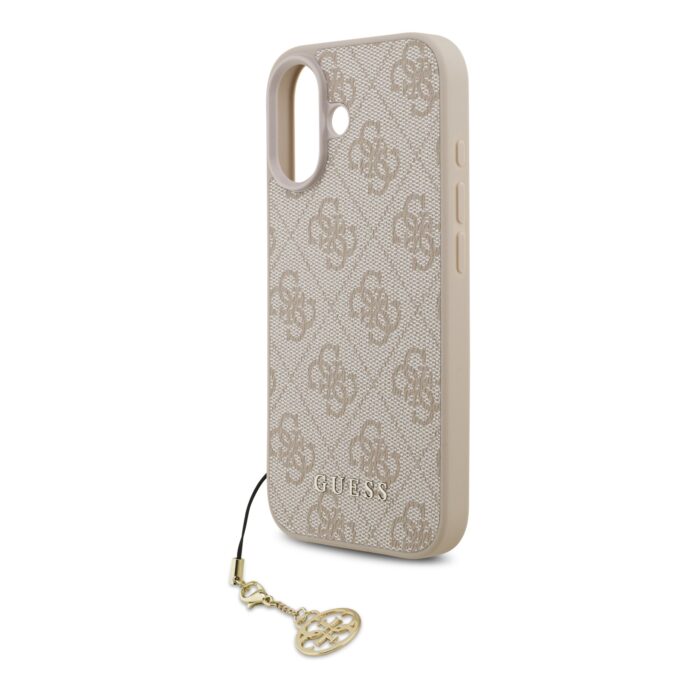 Калъф от 
Guess 4G Charm Case за iPhone 17 Tone on Tone Pink - Image 4