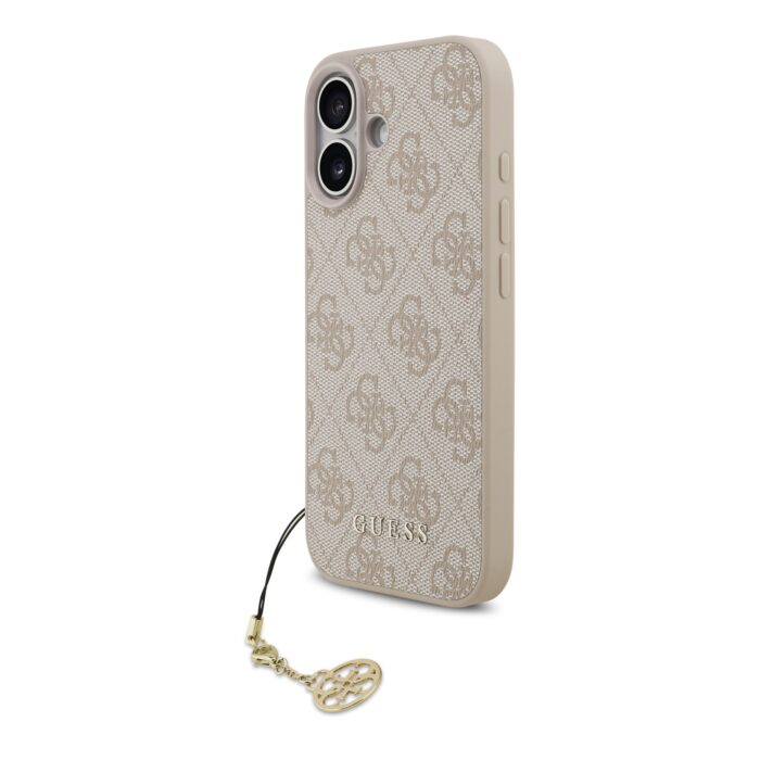 Калъф от 
Guess 4G Charm Case за iPhone 17 Tone on Tone Pink - Image 1