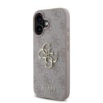 Калъф от Guess PU 4G Metal Logo Case за iPhone 16 Pink - Image 3