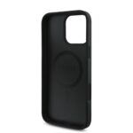 Калъф от Guess PU 4G Small Metal Logo MagSafe Case за iPhone 16 Pro Grey - Image 6