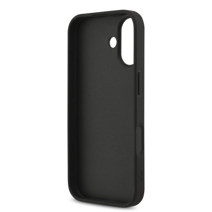 Калъф от 
Guess PU Fixed Glitter 4G Metal Logo Case за iPhone 17 Black - Image 6