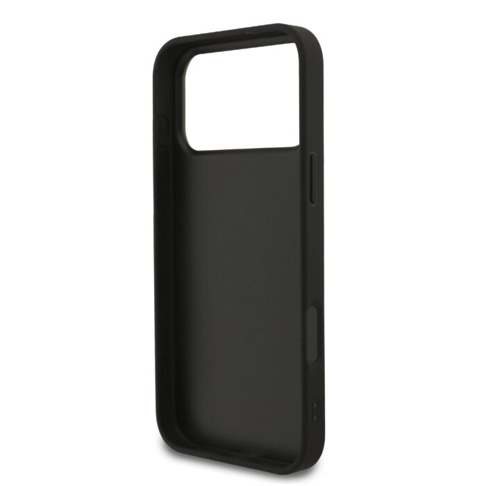 Калъф от 
Guess PU Fixed Glitter 4G Metal Logo Case за iPhone 17 Pro Max Black - Image 6