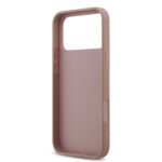 Калъф от 
Guess PU Fixed Glitter 4G Metal Logo Case за iPhone 17 Pro Max Pink - Image 6