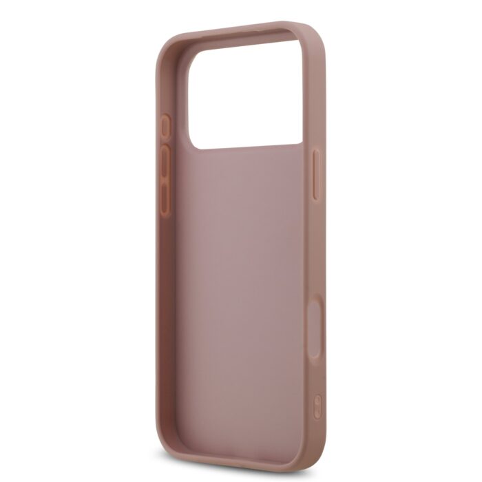 Калъф от 
Guess PU Fixed Glitter 4G Metal Logo Case за iPhone 17 Pro Max Pink - Image 6