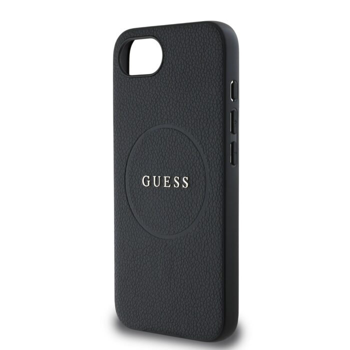 Калъф от Guess PU Grained Classic Logo MagSafe Case за iPhone 16e Black - Image 5
