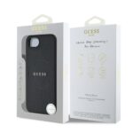 Калъф от Guess PU Grained Classic Logo MagSafe Case за iPhone 16e Black - Image 7