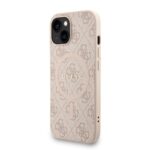 Калъф от Guess PU Leather 4G Colored Ring Strap MagSafe Case за iPhone 14 Pink - Image 2