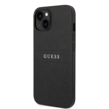 Калъф от Guess PU Leather Saffiano Case за iPhone 14 Pro Max - Black