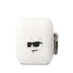 Karl Lagerfeld case for Airpods 2 white 3D Silicone NFT Karl