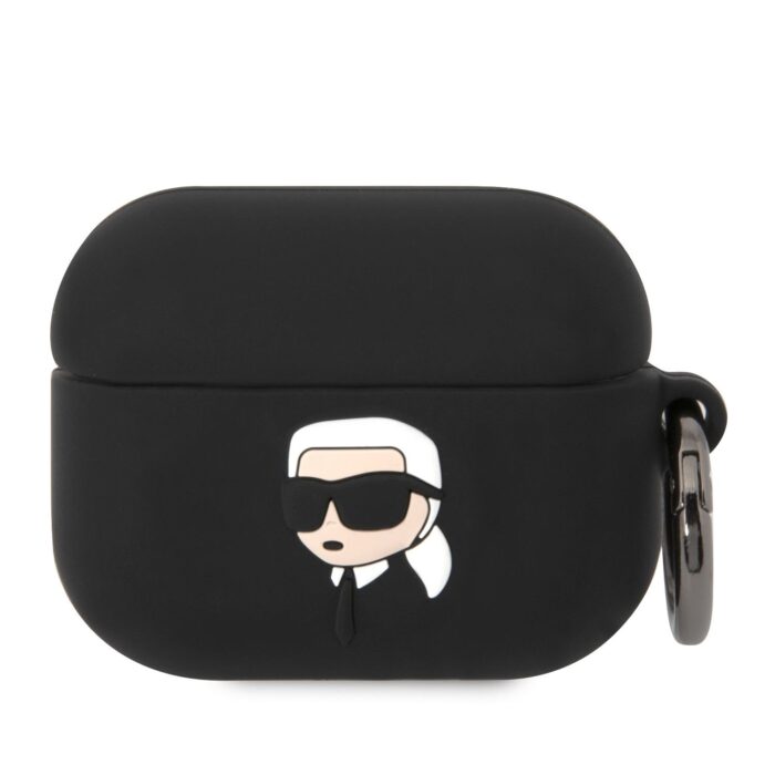 Калъфче за AirPods Pro 2 - черен Karl Lagerfeld - Image 1
