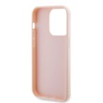 Калъф от Karl Lagerfeld 3D Rubber Glitter Logo Karl Case за iPhone 15 Pro Max Pink - Image 5