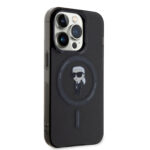 Калъф от Karl Lagerfeld IML Ikonik MagSafe Case за iPhone 15 Pro Black - Image 4