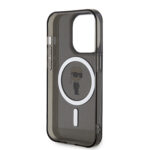 Калъф от Karl Lagerfeld IML Ikonik MagSafe Case за iPhone 15 Pro Black - Image 7