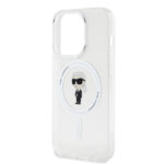 Калъф от Karl Lagerfeld IML Ikonik MagSafe Case за iPhone 15 Pro Transparent - Image 6